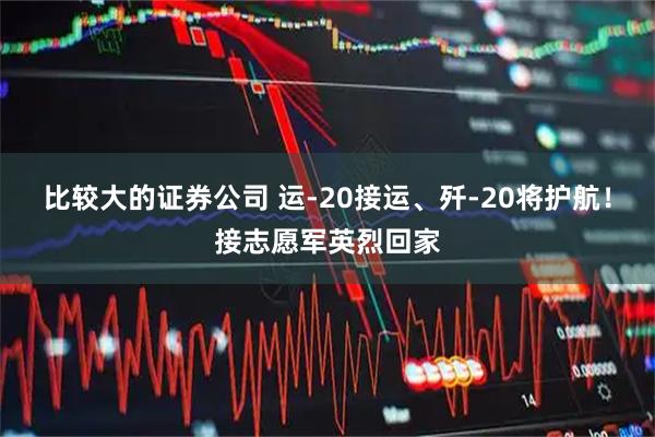 比较大的证券公司 运-20接运、歼-20将护航！接志愿军英烈回家