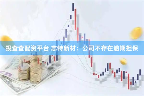 投查查配资平台 志特新材：公司不存在逾期担保